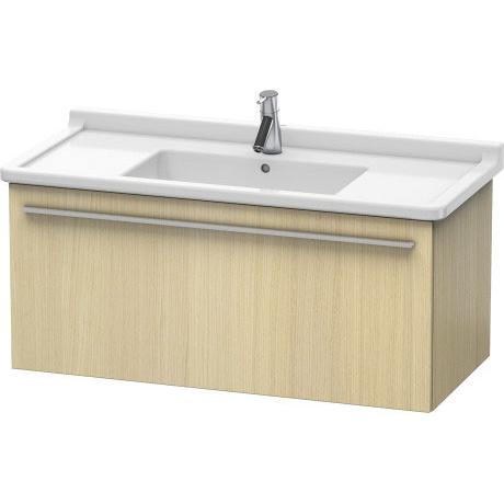 Duravit X-Large 39" x 18" x 18" Mediterranean Oak Finish Wall-Mounted Vanity Unit (XL605807171)
