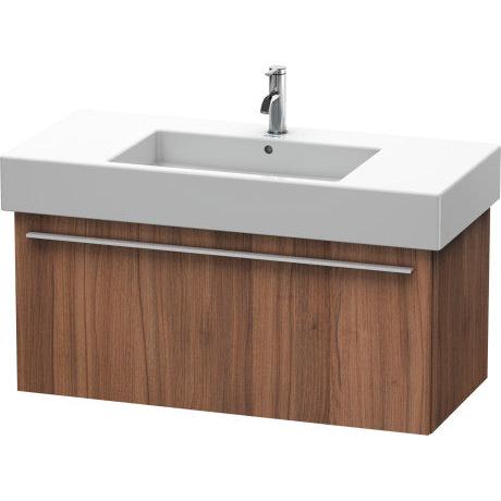 Duravit X-Large 39" x 18" x 18" Walnut Finish Wall-Mounted Vanity Unit (XL605307979)