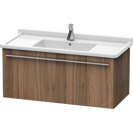 Duravit X-Large 39" x 18" x 18" Walnut Finish Wall-Mounted Vanity Unit (XL605807979)