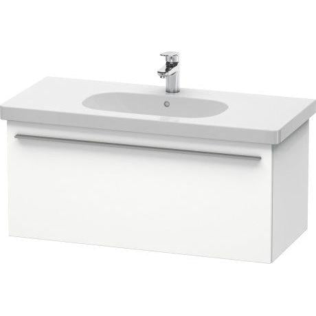 Duravit X-Large 39" x 18" x 18" White Finish One Drawer Wall-Mounted Vanity Unit (XL604901818)
