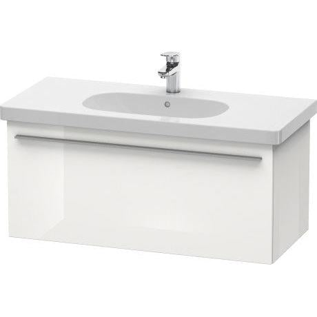 Duravit X-Large 39" x 18" x 18" White Finish One Drawer Wall-Mounted Vanity Unit (XL604908585)