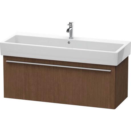 Duravit X-Large 45" x 18" x 17" American Walnut Finish Wall-Mounted Vanity Unit (XL604701313)