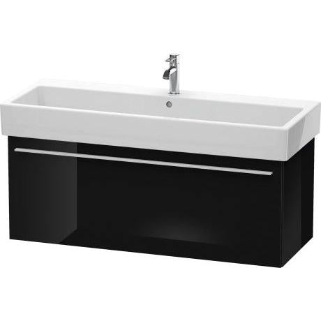 Duravit X-Large 45" x 18" x 17" Black Finish Wall-Mounted Vanity Unit (XL604704040)