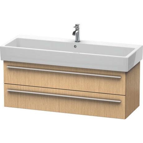 Duravit X-Large 45" x 18" x 17" Brushed Oak Finish Wall-Mounted Vanity Unit (XL634701212)