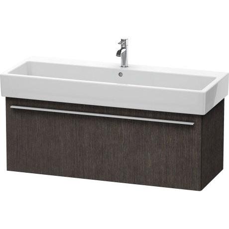 Duravit X-Large 45" x 18" x 17" Dark Brushed Oak Finish Wall-Mounted Vanity Unit (XL604707272)