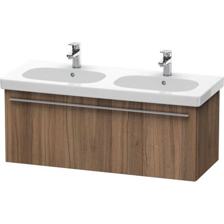 Duravit X-Large 45" x 18" x 18" Walnut Finish Wall-Mounted Vanity Unit (XL605007979)