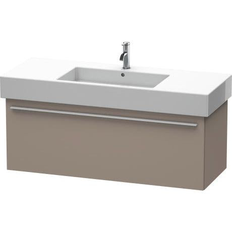 Duravit X-Large 47" x 18" x 18" Basalt Finish Wall-Mounted Vanity Unit (XL605404343)
