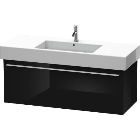Duravit X-Large 47" x 18" x 18" Black Finish Wall-Mounted Vanity Unit (XL605404040)