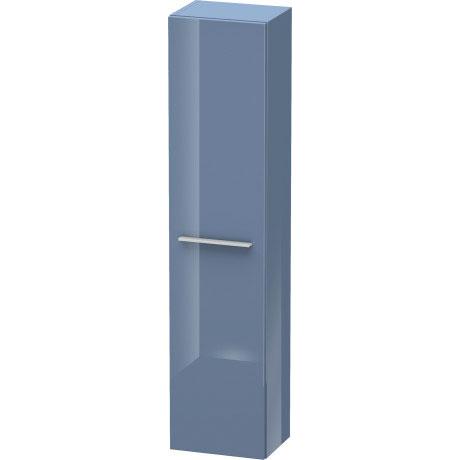 Duravit X-Large 52" x 12" x 9" Stone Blue High Gloss Finish Semi-Tall Cabinet (XL1150L4747)