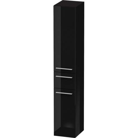 Duravit X-Large 69" x 14" x 12" Black Finish Tall Cabinet (XL1128L4040)