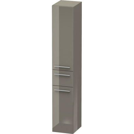 Duravit X-Large 69" x 14" x 12" Flannel Gray Finish Tall Cabinet (XL1128L8989)