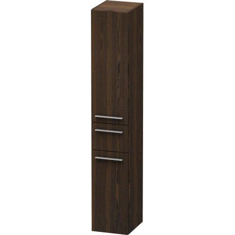 Duravit X-Large 69" x 14" x 12" Walnut Brushed Finish Tall Cabinet (XL1128R6969)