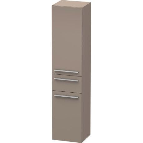 Duravit X-Large 69" x 14" x 16" Basalt Finish Tall Cabinet (XL1131R4343)
