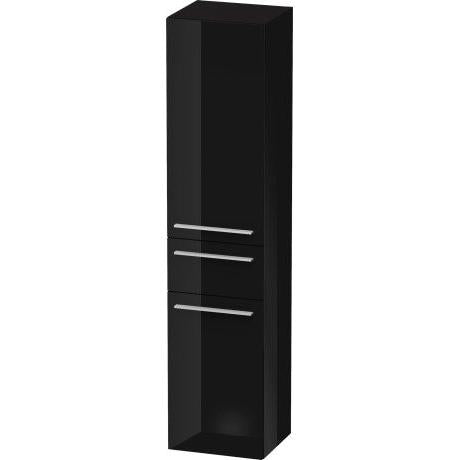 Duravit X-Large 69" x 14" x 16" Black Finish Tall Cabinet (XL1131L4040)