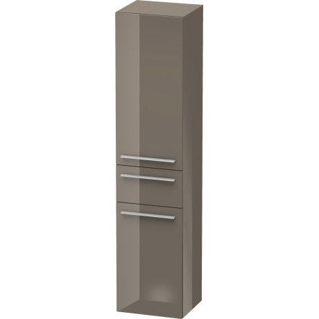 Duravit X-Large 69" x 16" x 14" Flannel Gray Finish Tall Cabinet (XL1131L8989)