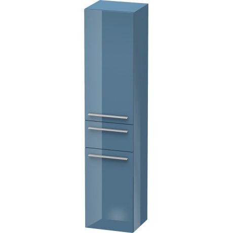 Duravit X-Large 69" x 16" x 14" Stone Blue Finish Tall Cabinet (XL1131L4747)