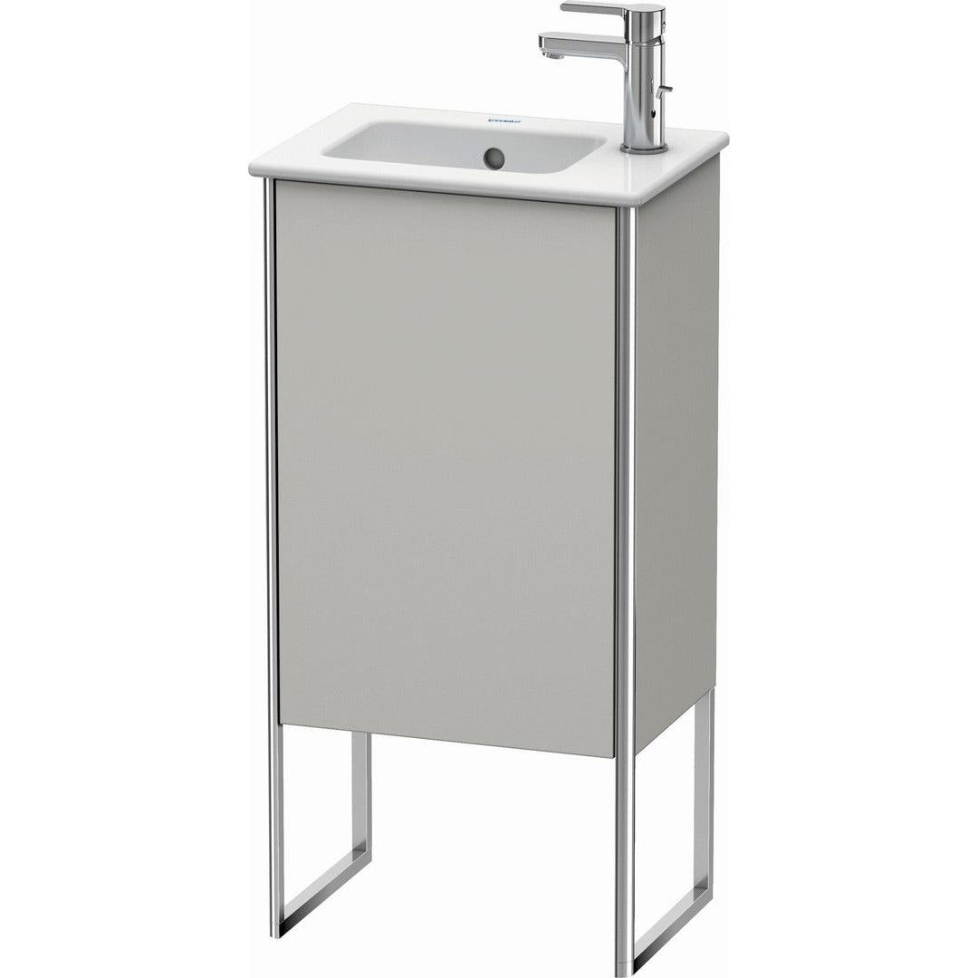 Duravit XSquare 16" Concrete Gray One Door Floorstanding Vanity Unit (XS4440R0707)