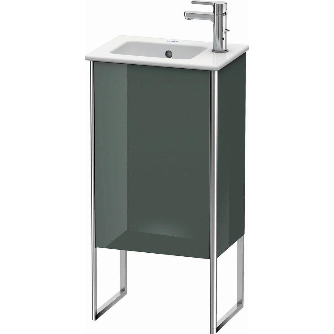 Duravit XSquare 16" Dolomite Gray One Door Floorstanding Vanity Unit (XS4440R3838)