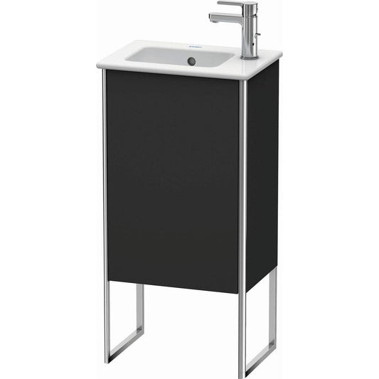 Duravit XSquare 16" Graphite One Door Floorstanding Vanity Unit (XS4440R8080)