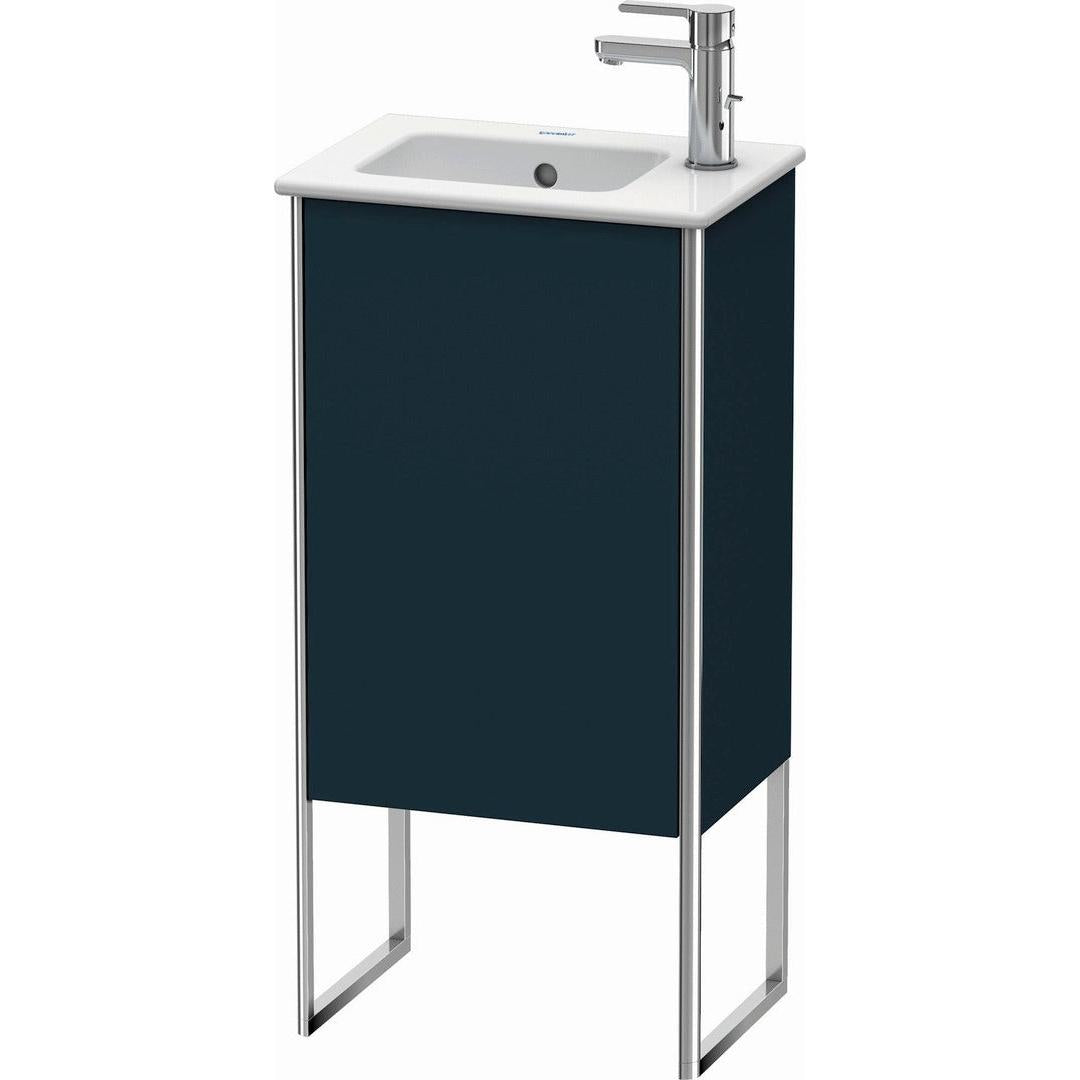 Duravit XSquare 16" Midnight Blue One Door Floorstanding Vanity Unit (XS4440L9898)
