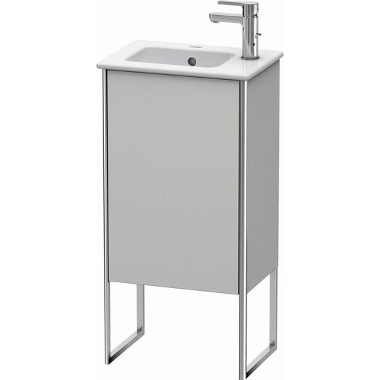 Duravit XSquare 16" Nordic White One Door Floorstanding Vanity Unit (XS4440R3939)