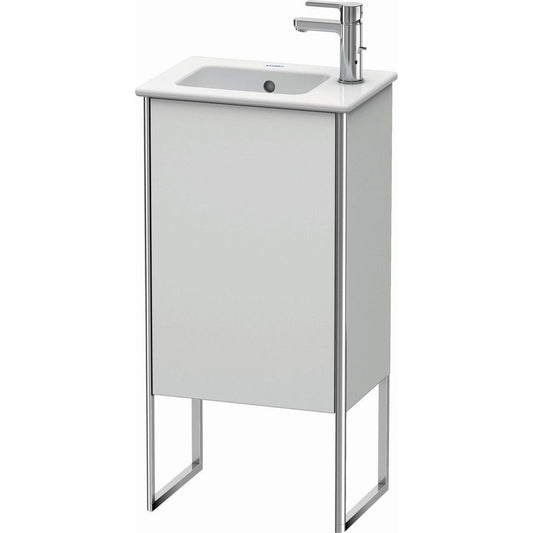 Duravit XSquare 16" White Satin Matt One Door Floorstanding Vanity Unit (XS4440R3636)