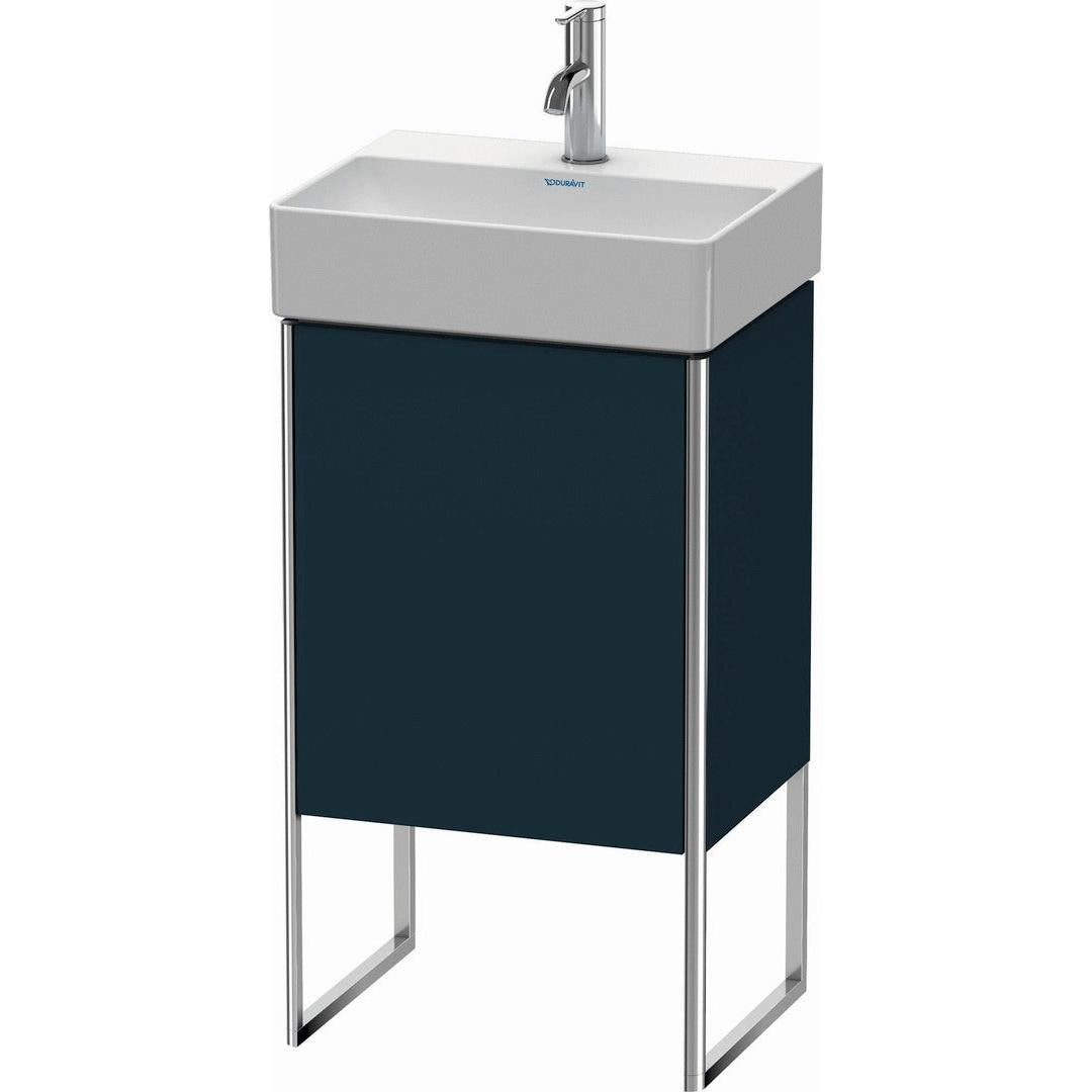 Duravit XSquare 17" Midnight Blue One Door Floorstanding Vanity Unit (XS4441R9898)