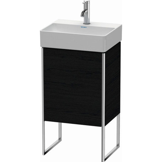 Duravit XSquare 17" Oak Black One Door Floorstanding Vanity Unit (XS4441L1616)