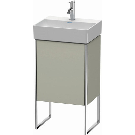 Duravit XSquare 17" Taupe One Door Floorstanding Vanity Unit (XS4441L6060)