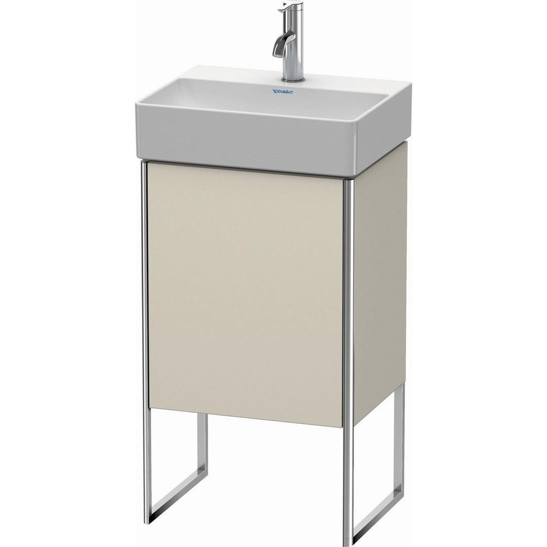 Duravit XSquare 17" Taupe One Door Floorstanding Vanity Unit (XS4441L9191)