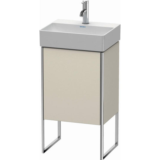 Duravit XSquare 17" Taupe One Door Floorstanding Vanity Unit (XS4441R9191)