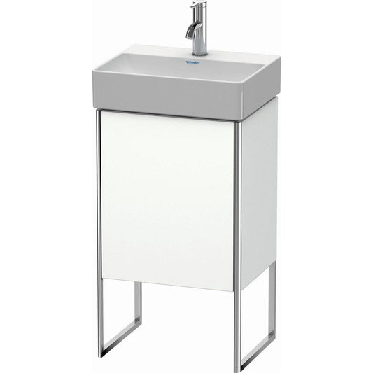 Duravit XSquare 17" White Matt One Door Floorstanding Vanity Unit (XS4441R1818)