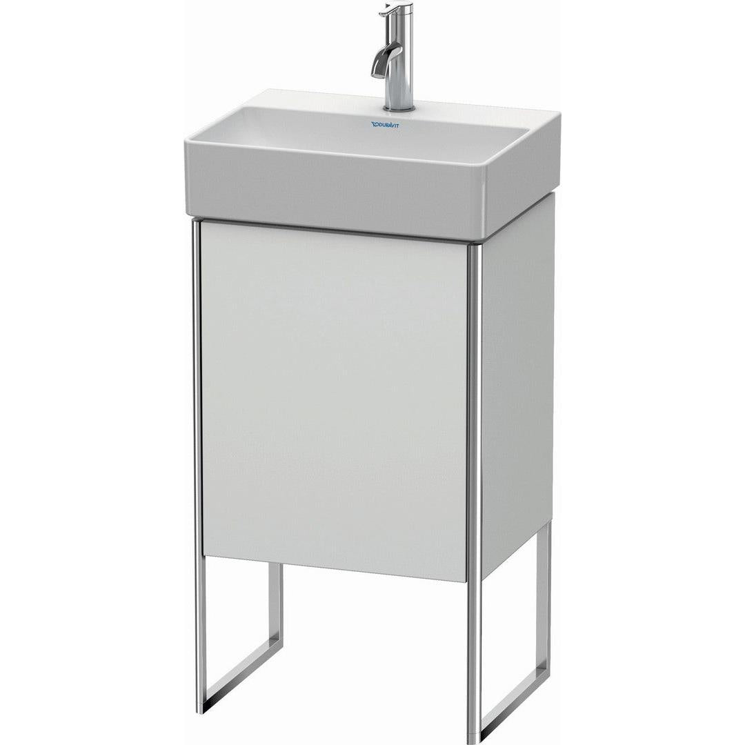 Duravit XSquare 17" White Satin Matt One Door Floorstanding Vanity Unit (XS4441L3636)