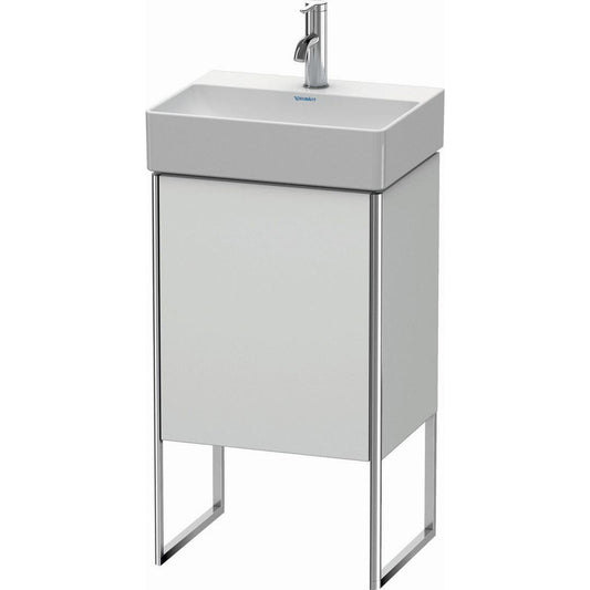 Duravit XSquare 17" White Satin Matt One Door Floorstanding Vanity Unit (XS4441L3636)