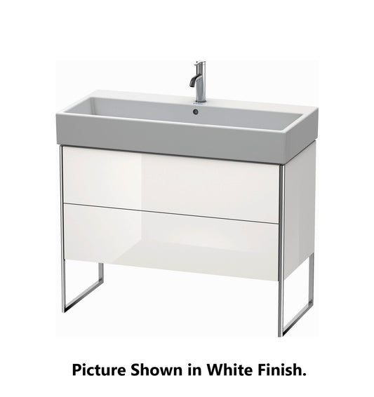 Duravit XSquare 39" Cappuccino Two Drawer Floorstanding Vanity Unit (XS447608686)