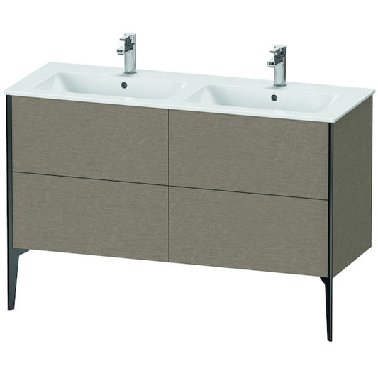 Duravit XViu 50" x 23" x 19" Four Drawer Floorstanding Vanity Unit Cashmere Oak (XV44850B211)