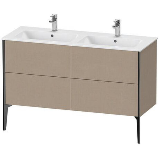 Duravit XViu 50" x 23" x 19" Four Drawer Floorstanding Vanity Unit Linen (XV44850B275)