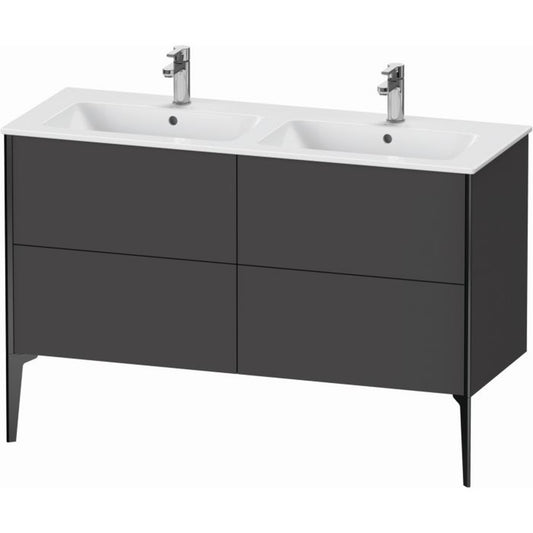 Duravit XViu 50" x 23" x 19" Four Drawer Floorstanding Vanity Unit Stone Blue (XV44850B247)