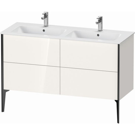 Duravit XViu 50" x 23" x 19" Four Drawer Floorstanding Vanity Unit White (XV44850B222)