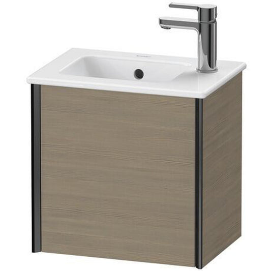 Duravit Xviu 16" x 16" x 11" One Door Wall-Mount Vanity Unit With Left Hinge, Oak Terra (XV4024LB235)