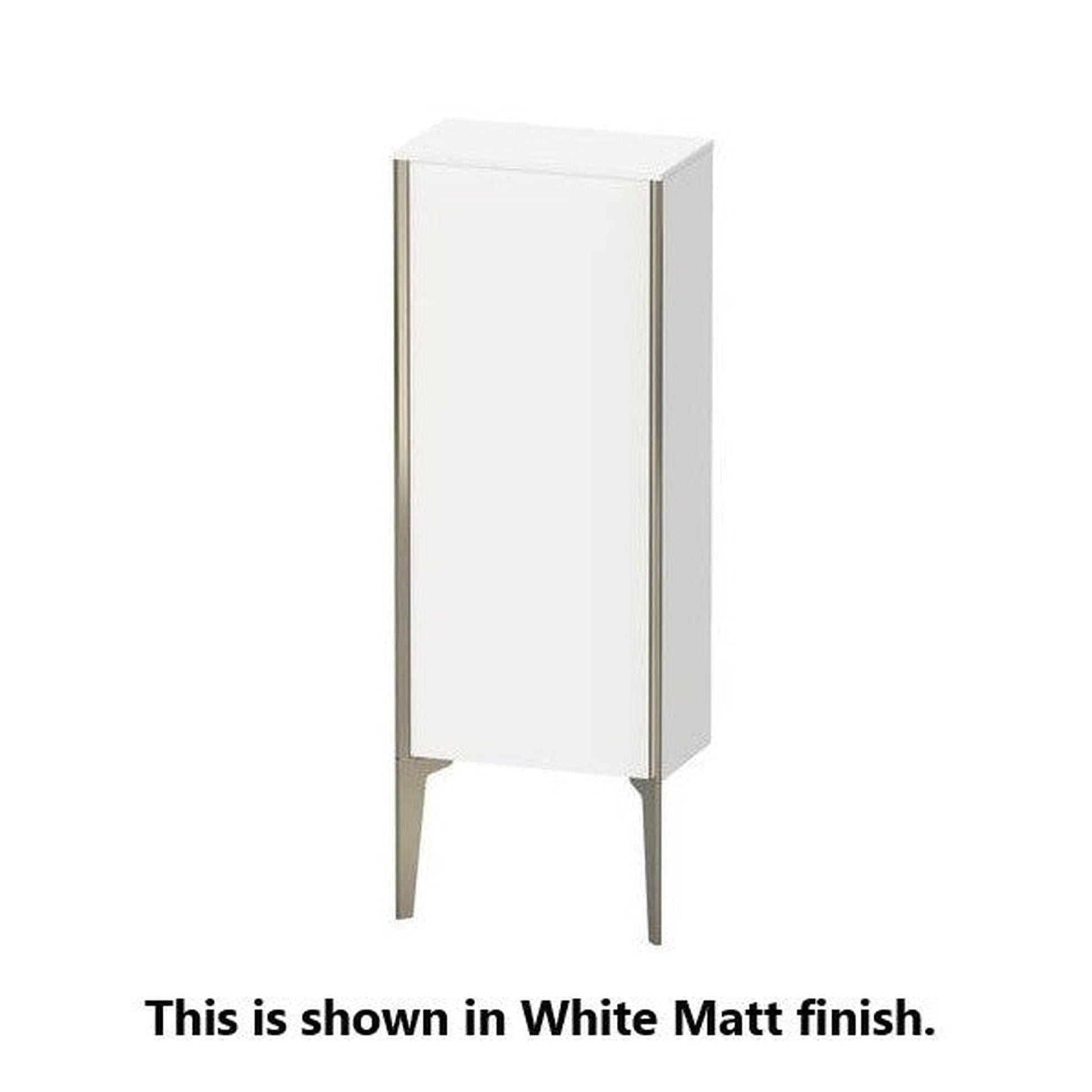 Duravit Xviu 16" x 35" Semi Tall Cabinet With Right Hinge, Champagne Matt and Cashmere Oak Finish (XV1305-RB)