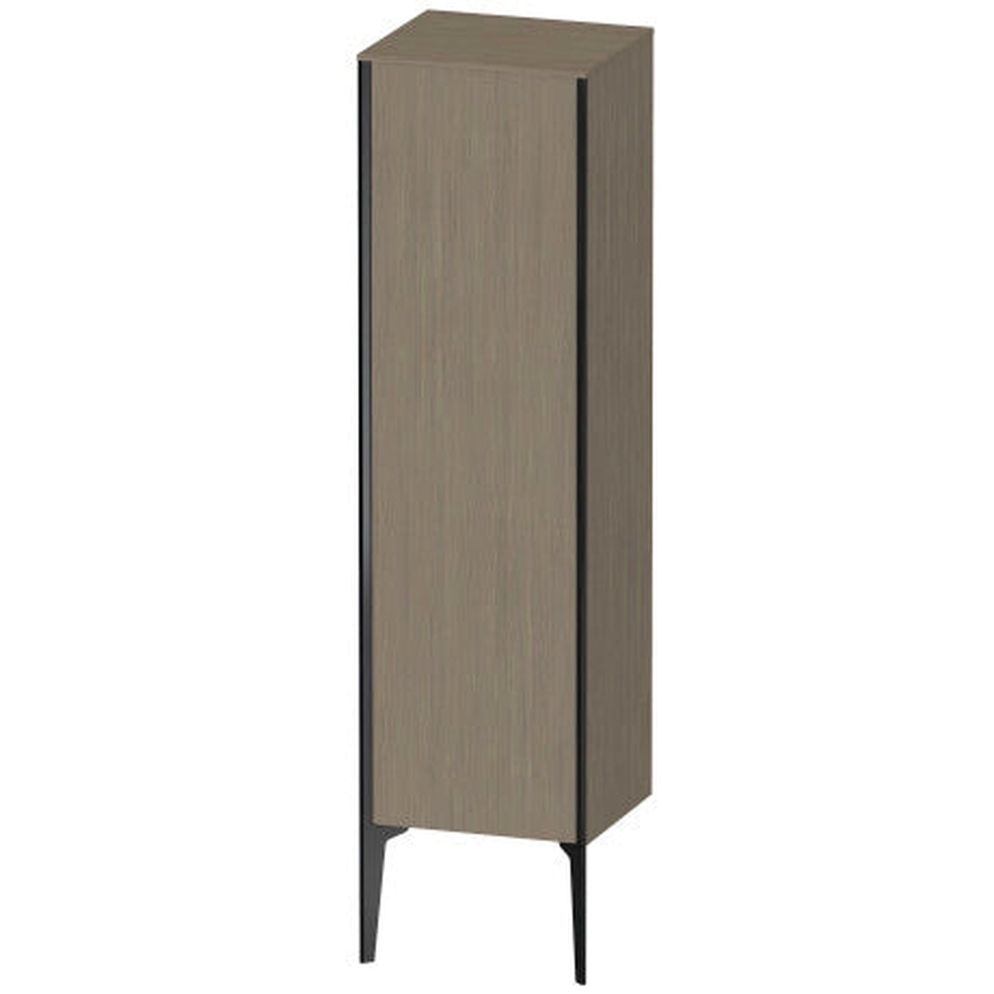 Duravit Xviu 16" x 52" Semi Tall Cabinet With Left Hinge, and Oak Terra Finish (XV1325LB235)