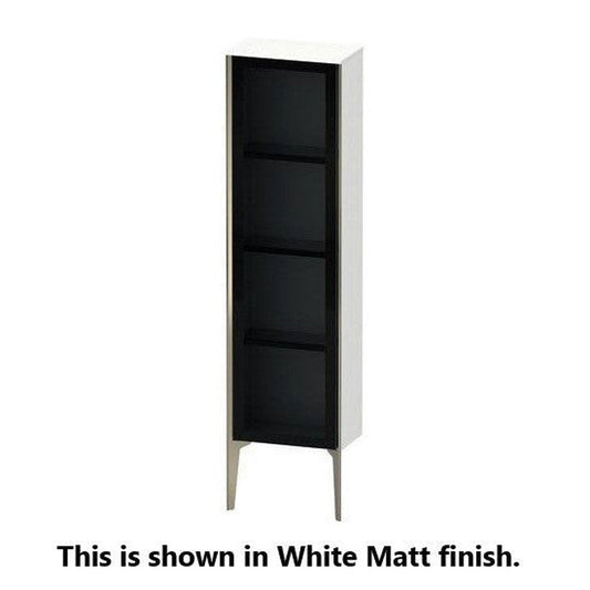 Duravit Xviu 16" x 52" Semi Tall Cabinet With Right Hinge, Champagne Matt and Cashmere Oak Finish (XV1365RB111)