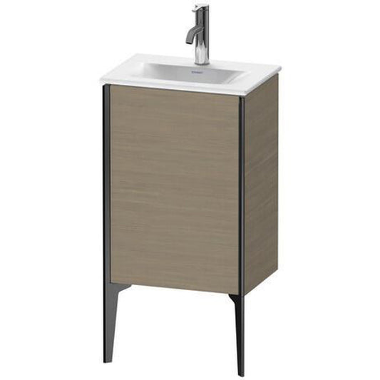 Duravit Xviu 17" x 23" x 12" One Door Floorstanding Vanity Unit With Left Hinge, Oak Terra (XV4068LB235)