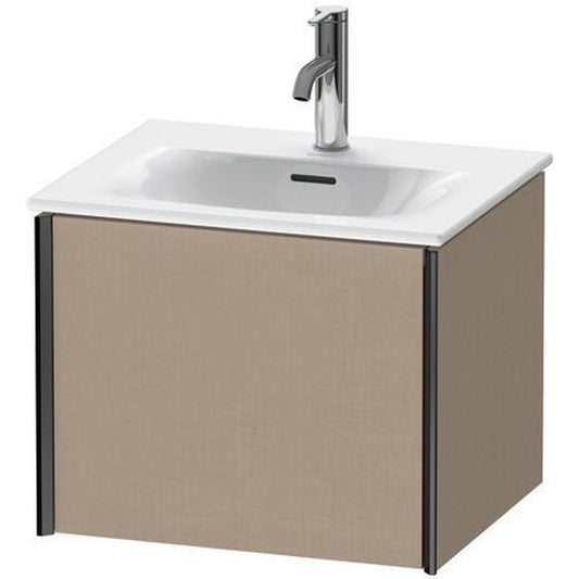 Duravit Xviu 20" x 16" x 17" One Drawer Wall-Mount Vanity Unit, Linen (XV40310B275)