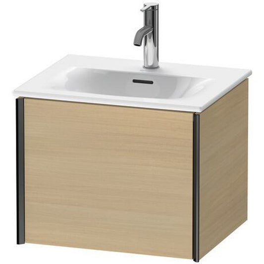 Duravit Xviu 20" x 16" x 17" One Drawer Wall-Mount Vanity Unit, Mediterreanean Oak Real Wood Veneer (XV40310B271)