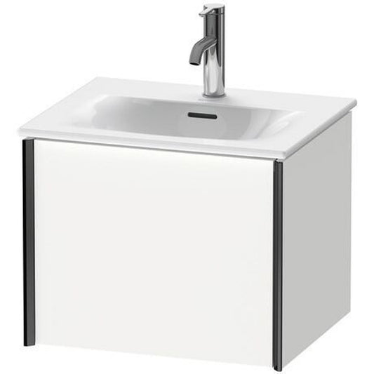 Duravit Xviu 20" x 16" x 17" One Drawer Wall-Mount Vanity Unit, White Matt (XV40310B218)