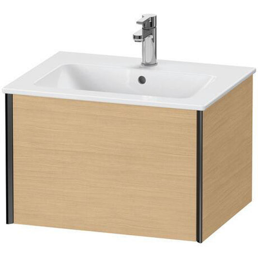 Duravit Xviu 24" x 16" x 19" One Drawer Wall-Mount Vanity Unit, Natural Oak (XV40250B230)
