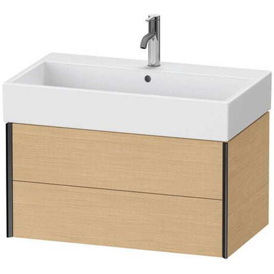 Duravit Xviu 31" x 16" x 18" Two Drawer Wall-Mount Vanity Unit, Natural Oak (XV43360B230)