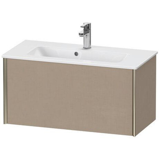 Duravit Xviu 32" x 16" x 15" One Drawer Wall-Mount Vanity Unit, Linen (XV40790B175)